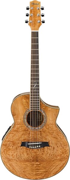 open zoom image for Ibanez EW20MBE Exotic Wood Acoustic-Electric Guitar, Natural