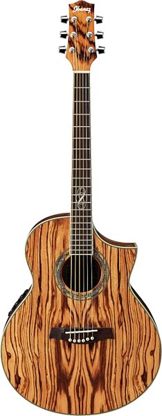 open zoom image for Ibanez EW20ZWE Exotic Wood Acoustic Electric Guitar, Natural