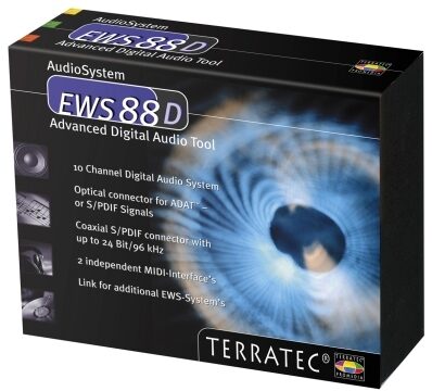 open zoom image for Terratec EWS88D ADAT SPDIF I/O Card, Main
