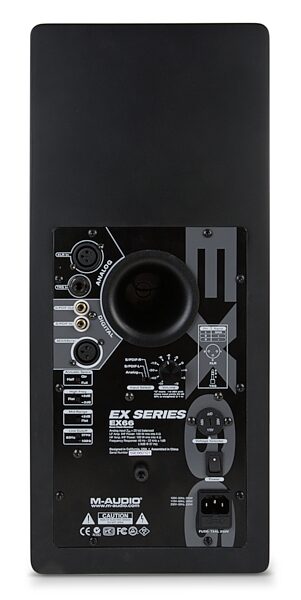 open zoom image for M-Audio EX66 Active Reference Monitor (200 Watts, 2x6 in.), Rear