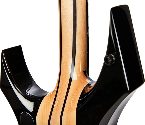 open zoom image for B.C. Rich Warlock Extreme FR Electric Guitar, Black Onyx, Action Position Back