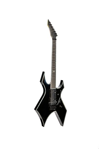 open zoom image for B.C. Rich Warlock Extreme FR Electric Guitar, Black Onyx, Action Position Back