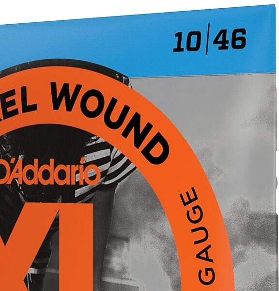 open zoom image for D'Addario EXL110 XL Electric Guitar Strings (Regular Light, 10-46), Single Set, view