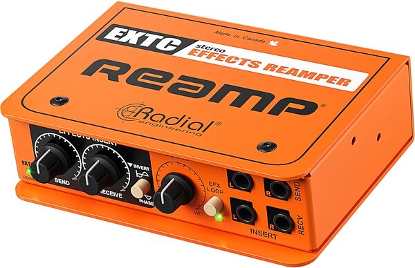 open zoom image for Radial EXTC-Stereo Guitar Effects Interface and Reamper, New, Action Position Back