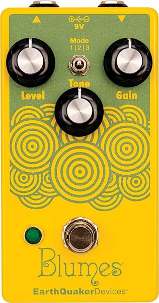 open zoom image for EarthQuaker Devices Blumes Bass Overdrive Pedal, New, Action Position Back