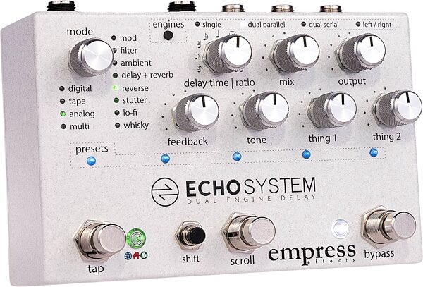 open zoom image for Empress Echosystem Delay Pedal, New, Main Side
