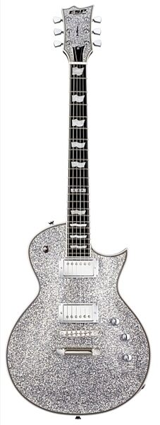 open zoom image for ESP Standard Eclipse II Electric Guitar (with Case), Silver Sparkle