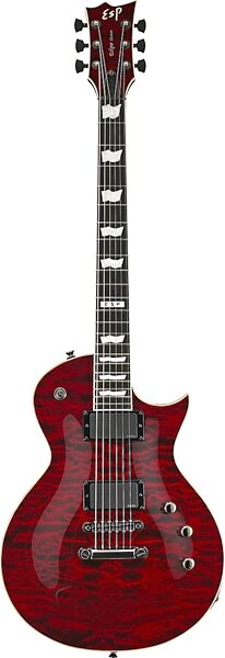 open zoom image for ESP Custom Eclipse Electric Guitar (with Case), See-Through Black Cherry