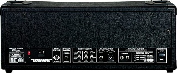 open zoom image for Genz Benz El Diablo Guitar Amplifier Head (100 Watts), Rear