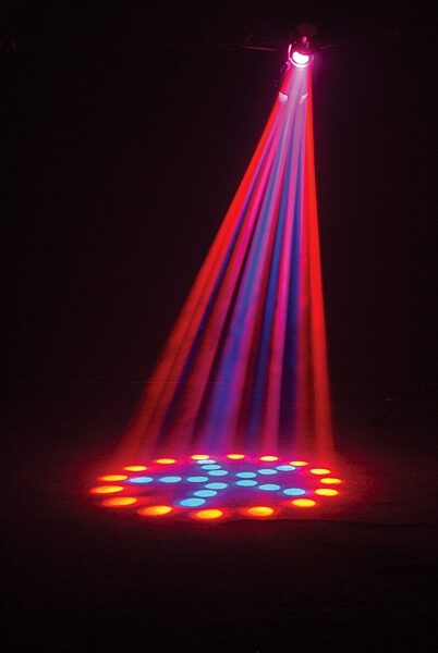 open zoom image for American DJ Electra LED Scanning Mirror Moonflower Light, FX1