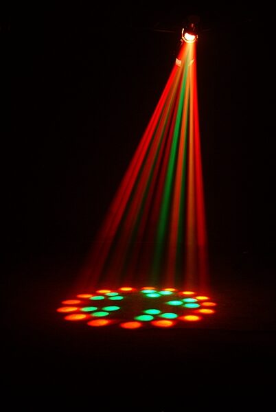 open zoom image for American DJ Electra LED Scanning Mirror Moonflower Light, FX2
