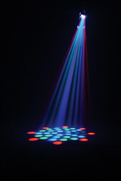 open zoom image for American DJ Electra LED Scanning Mirror Moonflower Light, FX4
