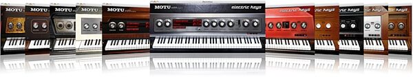 open zoom image for MOTU Electric Keys Software Synthesizer (Mac and Windows), Main