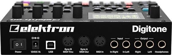 open zoom image for Elektron Digitone Desktop FM Synthesizer, ve