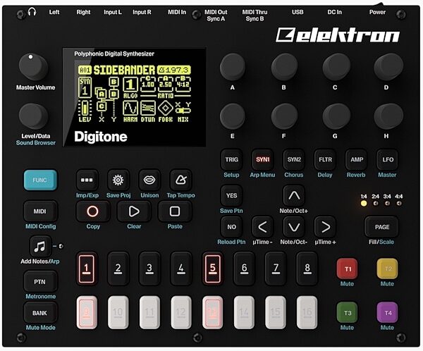 open zoom image for Elektron Digitone Desktop FM Synthesizer, Main