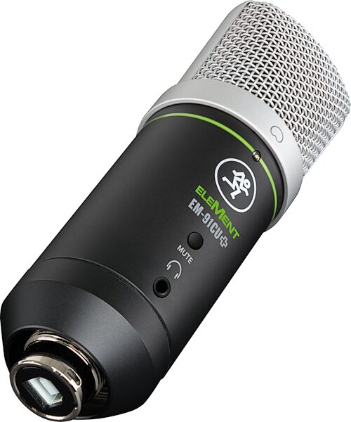 open zoom image for Mackie EleMent EM-91CU Plus USB Condenser Microphone, New, Action Position Back