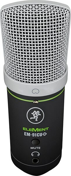 open zoom image for Mackie EleMent EM-91CU Plus USB Condenser Microphone, New, Action Position Back