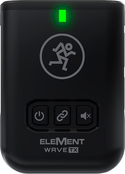 open zoom image for Mackie EleMent Wave LAV Lavalier Wireless Microphone System, Open Box (Like New), Action Position Back