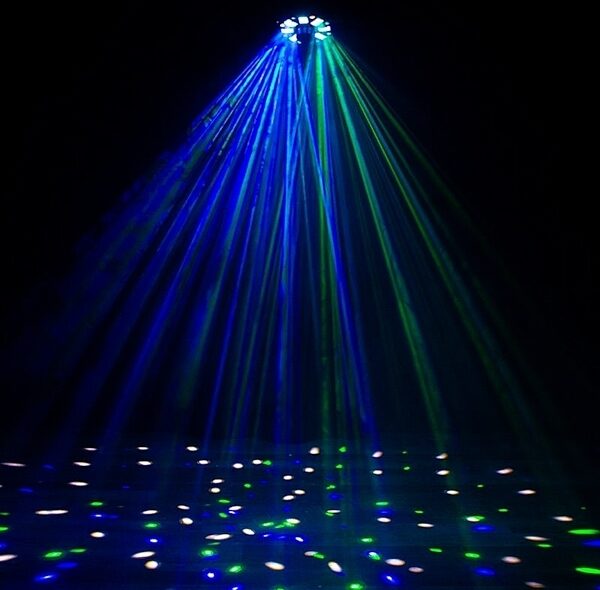 open zoom image for Eliminator Lighting Furious Three RG Effect Light, New, Action Position Back