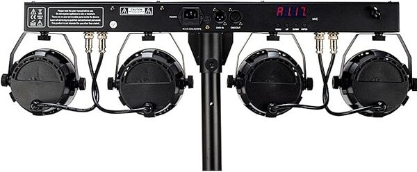 open zoom image for Eliminator Lighting Mini Par Bar Stage Lights, Open Box (Very Good), Rear