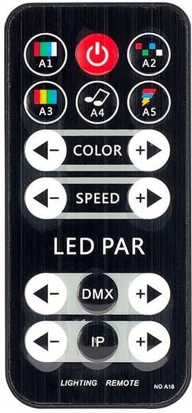 open zoom image for Eliminator Lighting Mini Par Bar Stage Lights, Open Box (Very Good), Remote