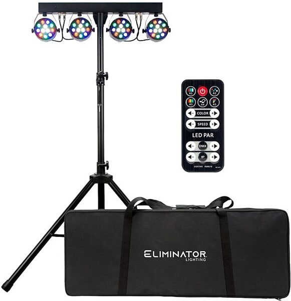 open zoom image for Eliminator Lighting Mini Par Bar Stage Lights, Open Box (Very Good), Package Includes