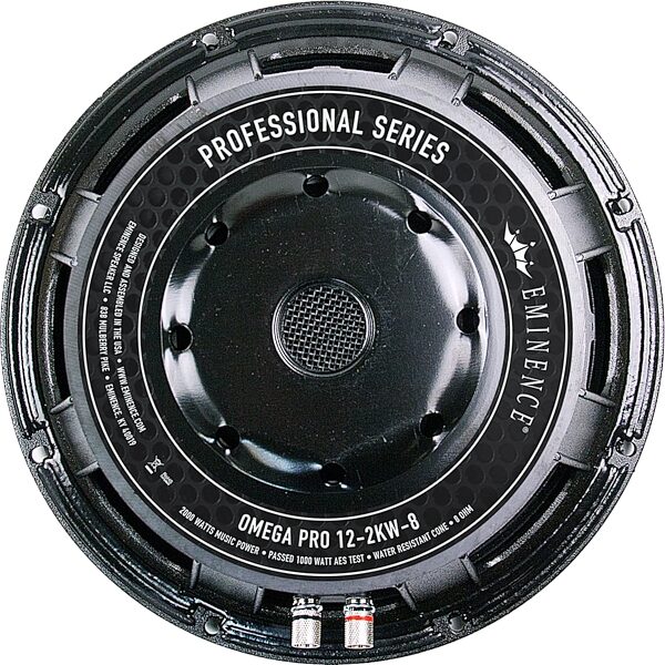 open zoom image for Eminence Professional Series PA Speaker (1000 Watts, 12"), 8 Ohms, Action Position Back