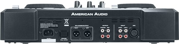 open zoom image for American Audio Encore 1000 DJ CD/MP3 Player, Rear