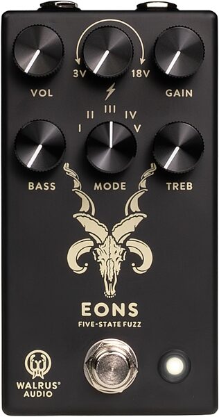 open zoom image for Walrus Audio Eons Five-State Fuzz Pedal, Black, Main