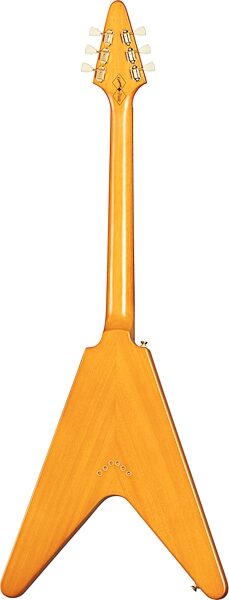 open zoom image for Epiphone 1958 Korina Flying V Electric Guitar (with Case), Action Position Back