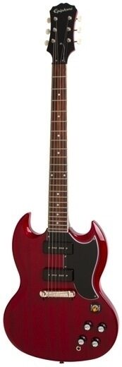 open zoom image for Epiphone 50th Anniversary 1961 SG Special Outfit Electric Guitar with Gig Bag, Cherry