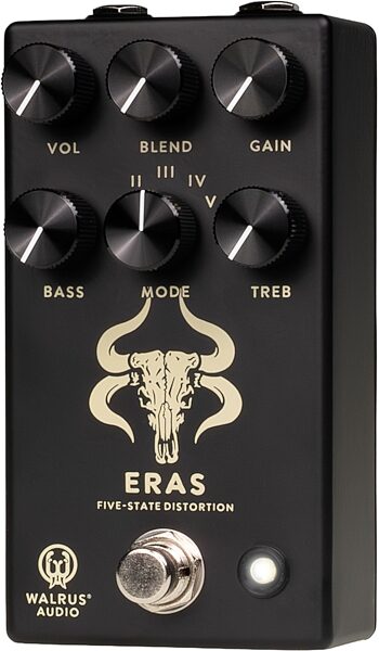 open zoom image for Walrus Audio Eras Five-State Distortion Pedal, Black, Action Position Back