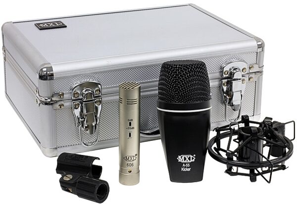open zoom image for MXL Essentials Kit Drum Recording Microphone Kit, Main