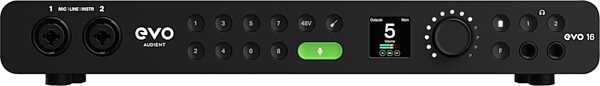 open zoom image for Audient EVO 16 USB Audio Interface, New, Action Position Back