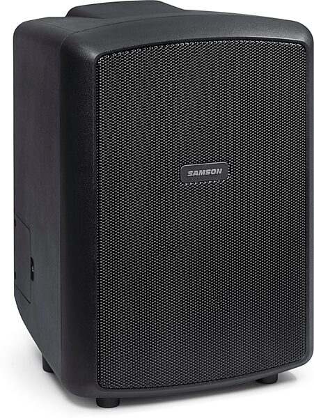 open zoom image for Samson Expedition Explor Battery-Powered Portable PA System with Handheld Wireless Microphone, New, Front Angle