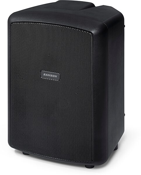 open zoom image for Samson Expedition Explor Battery-Powered Portable PA System with Handheld Wireless Microphone, New, Front Angle
