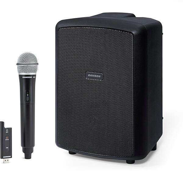 open zoom image for Samson Expedition Explor Battery-Powered Portable PA System with Handheld Wireless Microphone, New, Main