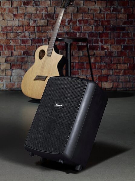 open zoom image for Samson Expedition Explor Battery-Powered Portable PA System with Handheld Wireless Microphone, New, In Use