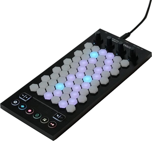 open zoom image for Intuitive Instruments Exquis USB MIDI Controller, New, Action Position Back