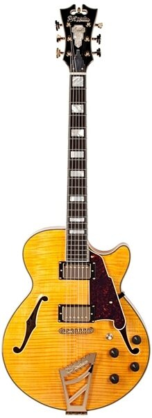 open zoom image for D'Angelico EXSS Semi-Hollow Electric Guitar, Vintage Sunburst
