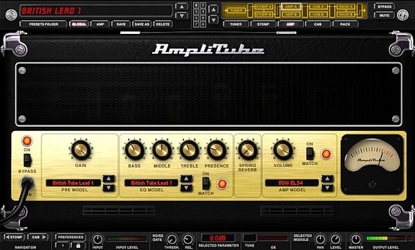 open zoom image for IK Multimedia Total Studio Bundle, Amplitube 2