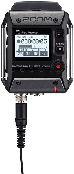 open zoom image for Zoom F1-LP F1 Portable Field Recorder with Lavalier Microphone, Open Box (Like New), ve