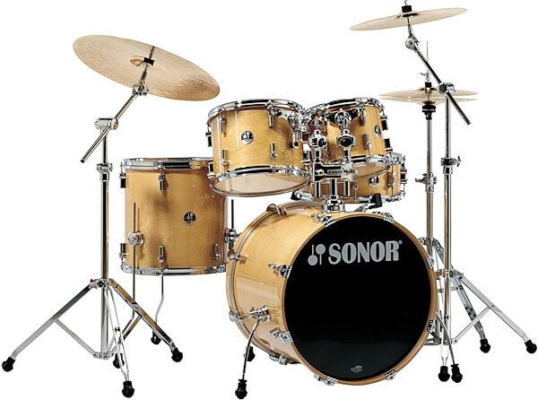 open zoom image for Sonor Force 2007 Stage1 Standard 5-Piece Drum Shell Kit, Birch
