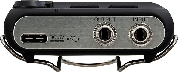 open zoom image for Zoom F2 Field Audio Recorder with Lavalier Microphone, New, Top