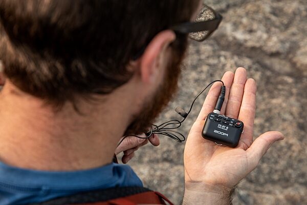 open zoom image for Zoom F2-BT Bluetooth Field Audio Recorder with Lavalier Microphone, New, Main