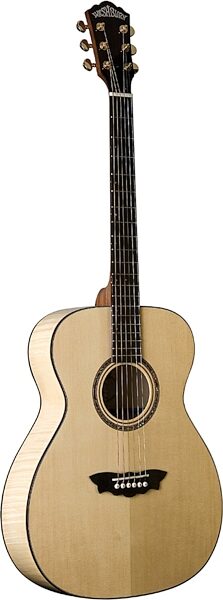open zoom image for Washburn F48SW Solid Wood Folk Acoustic Guitar (With Case), Main
