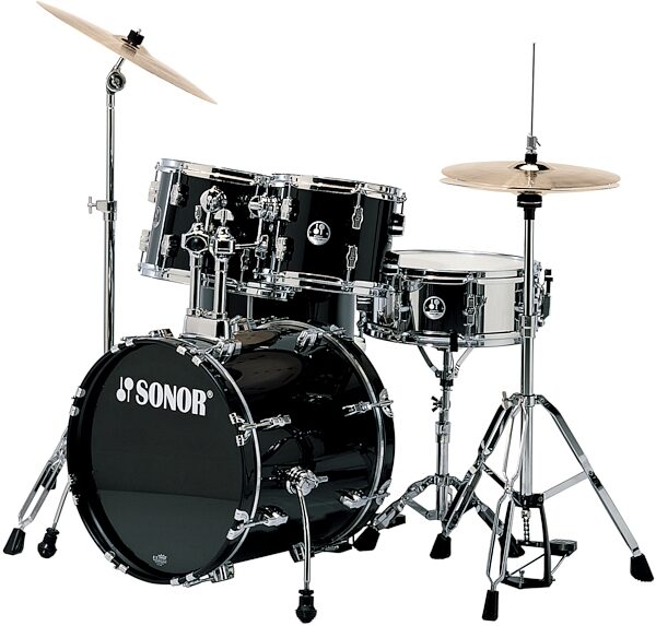open zoom image for Sonor Force 507 Stage1 Standard 5-Piece Drum Kit, Black