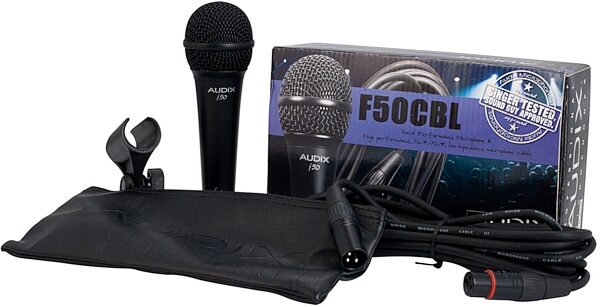 open zoom image for Audix Fusion F50 Vocal Microphone Combo Pack, Main