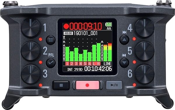 open zoom image for Zoom F6 Professional Multitrack Field Recorder, New, Main