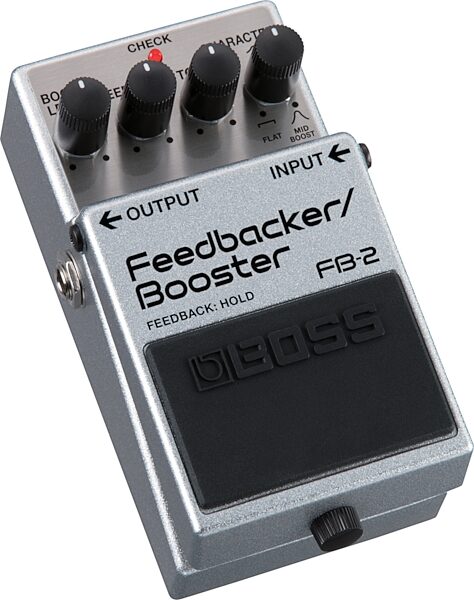 open zoom image for Boss FB-2 Feedbacker Booster Pedal, Angle